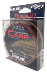 SUNLINE vlasec SIGLON CARP 300m,0.30mm/6.2 kg-BR