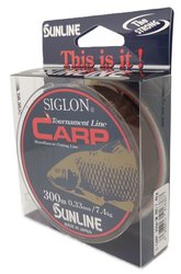 SUNLINE vlasec SIGLON CARP 300m,0.33mm/7.4 kg-BR