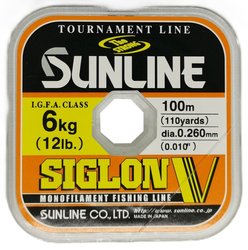 SUNLINE vlasec SIGLON V 100m,0.260mm/6.0 kg-clear