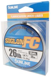 SUNLINE Fluorocarbon SIGLON FC 50m,0.445 mm/12 kg